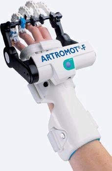 Тренажер ARTROMOT- F для пассивной разработки сустава кисти, включая большой палец